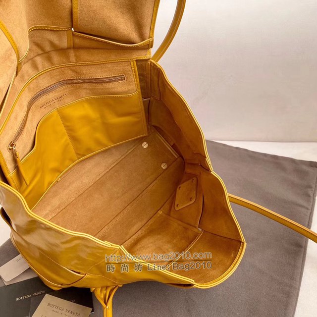 Bottega veneta高端女包 96009 寶緹嘉新款Arco48油蠟皮包 BV經典款小牛皮質中號手提包  gxz1227
